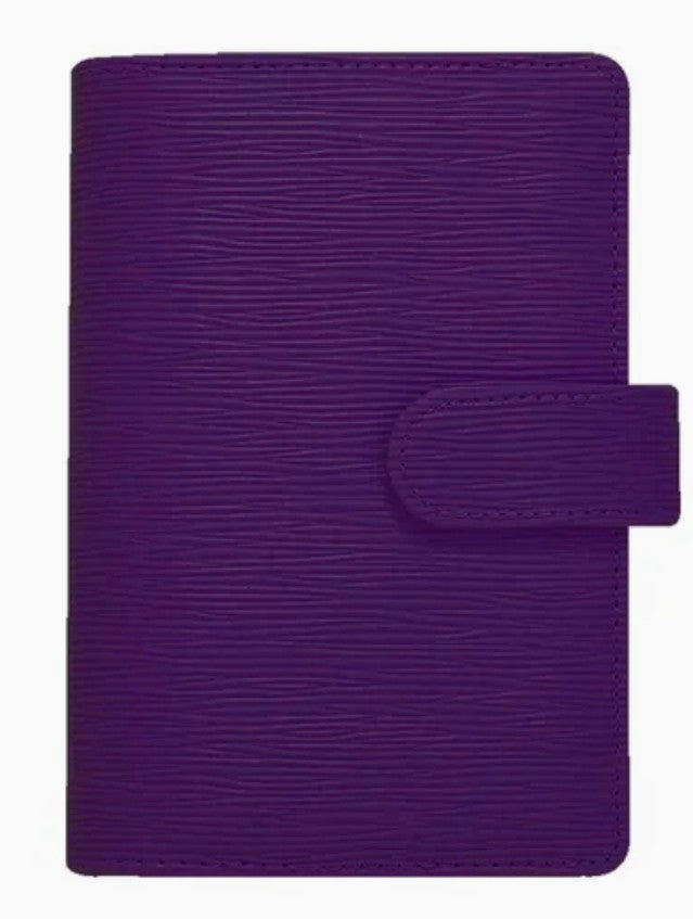 Classeur Budget A6 "Kate Sharma" - Violet Profond