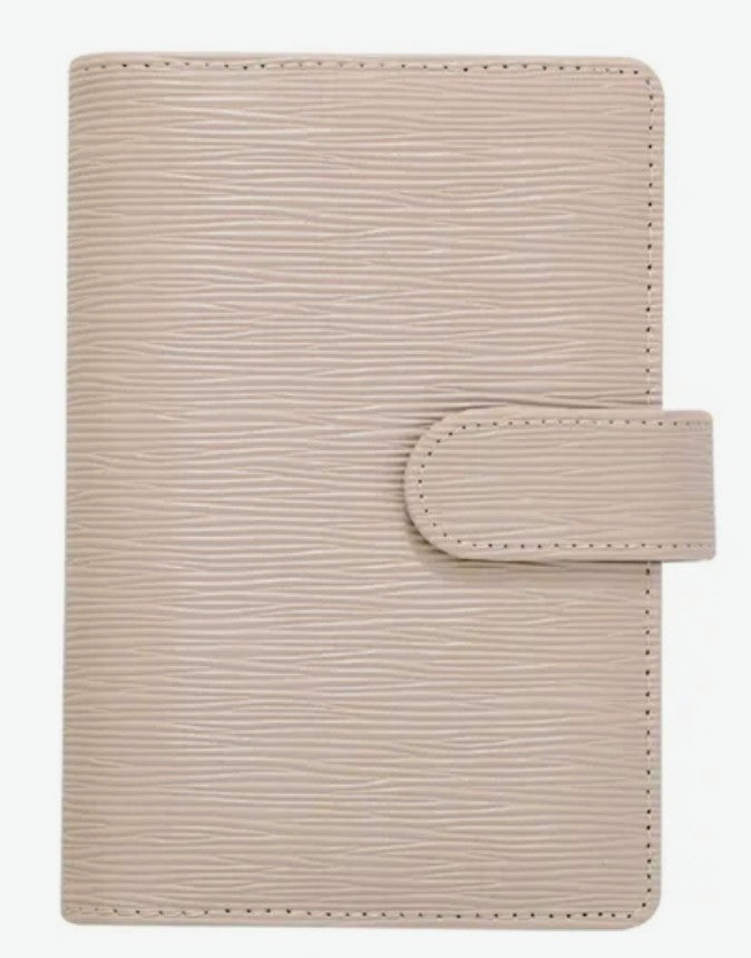 Classeur Budget A6 "Francesca" - Beige