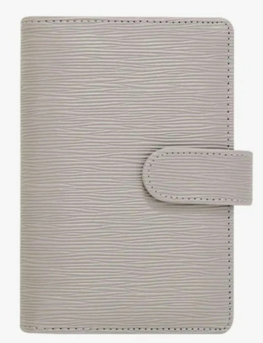Classeur Budget A6 "Eloise" - Gris Clair