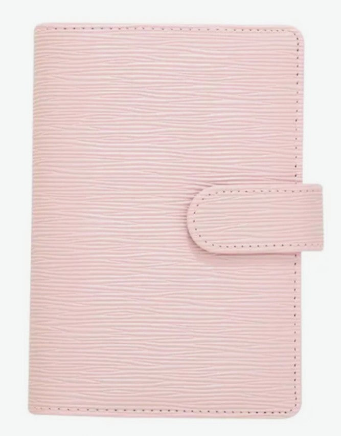 Classeur Budget A6 "Edwina Sharma" - Rose Poudré