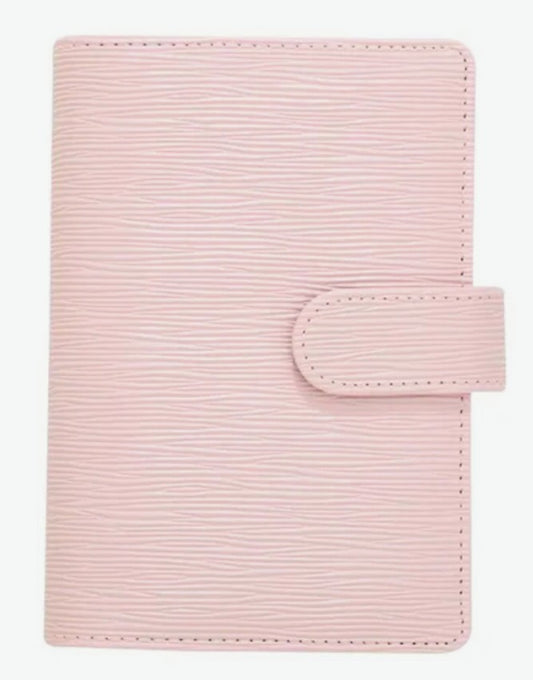 Classeur Budget A6 "Edwina Sharma" - Rose Poudré