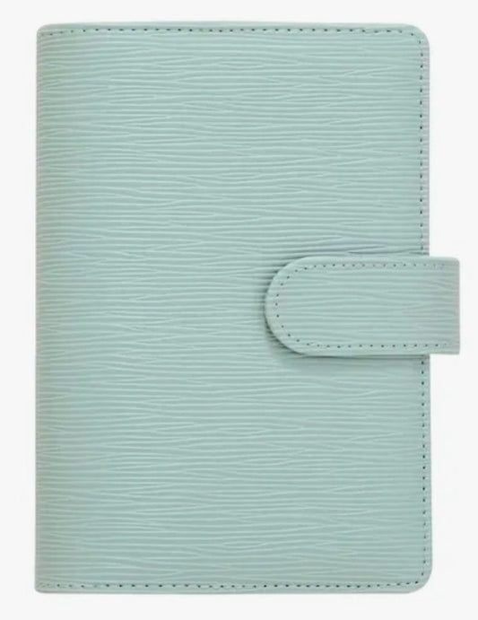 Classeur Budget A6 "Pénélope" - Vert Poudré