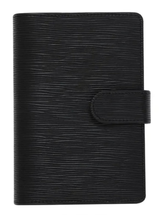 Classeur Budget A6 "Lady Danbery" - Noir Intense