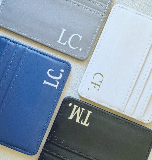Le porte cartes personnalisé
