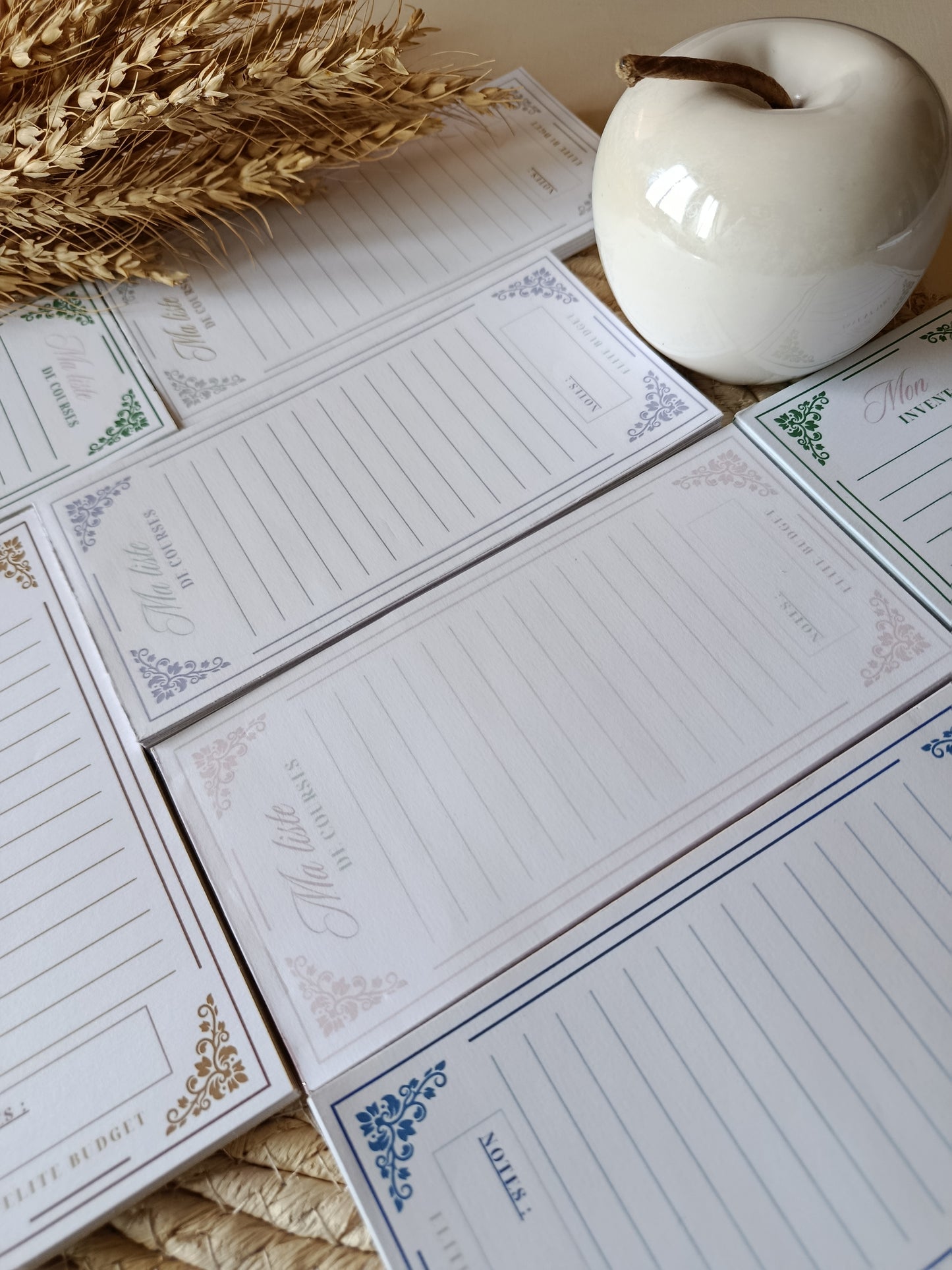 Bloc-notes "Ma liste de Courses" - 50 pages