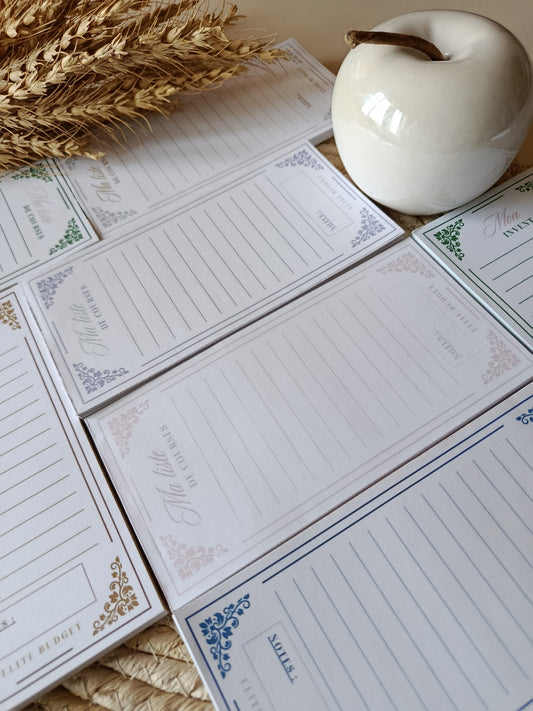 Bloc-notes "Ma liste de Courses" - 50 pages